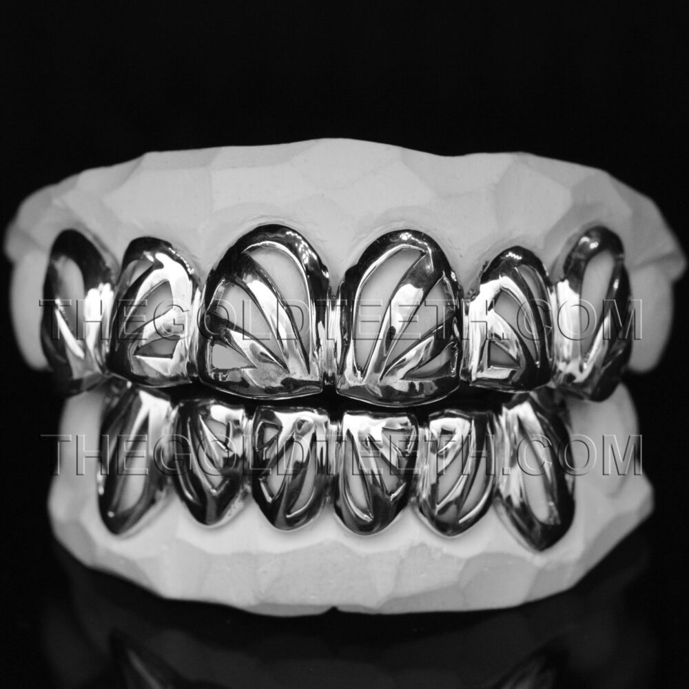 Sterling Silver Open Face Grillz - SS 320